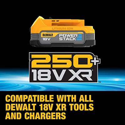 DeWalt DCK2062E2T | Accu Combiset | Set | DCD709 + DCF809 | 2 x 18V XR Powerstack + lader | in TSTAK - DCK2062E2T-QW - thumbnail