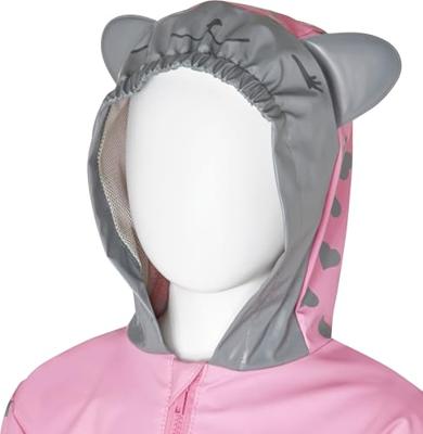 Playshoes regenjas Kat Hartjes Roze-140
