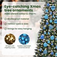 VidaXL Kunstkerstboom met 150 led groen 120 cm pvc en plastic en staal - thumbnail