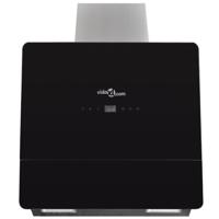 VidaXL Afzuigkap met scherm 600 mm gehard glas zwart - thumbnail