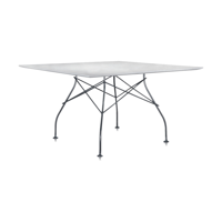 Kartell Glossy eettafel 130x130 cm Wit - thumbnail