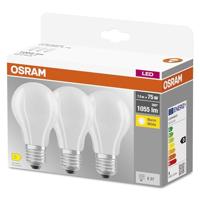 OSRAM HOMELIGHTING 4058075592490 LED-lamp Energielabel D (A - G) E27 Peer 7.5 W = 75 W Warmwit (Ø x l) 60 mm x 105 mm 3 stuk(s) - thumbnail