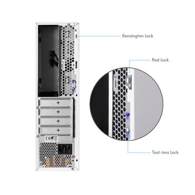 Chieftec BE-10W-300 PC-behuizing Wit