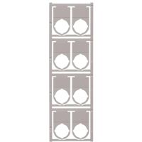 Weidmüller 1428180000 SM 27/18-22 K MC NE GR Apparaatmarkering Grijs Aantal markeringen: 40 40 stuk(s) - thumbnail