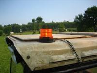 Berger & Schröter 20200 Zwaailicht 12 V, 24 V werkt op boordnet Magneetbevestiging, Schroefmontage Oranje - thumbnail