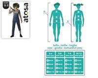 Kostuums voor Kinderen Figuur Halloween Maat 10-12 Jaar - thumbnail