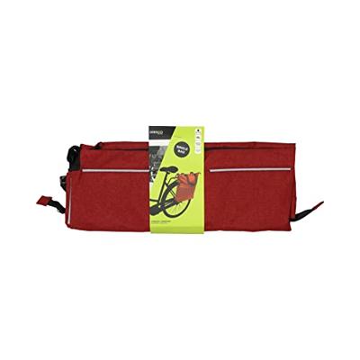 Dresco Enkele fietstas en shopper 18 liter rood