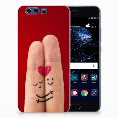 Huawei P10 Plus | Sillicone Back Cover | Liefde - Origineel Romantisch Cadeau