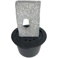 Grotto waterornament natuursteen LED 50 cm - thumbnail