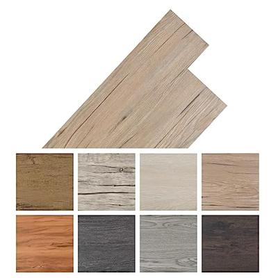 VidaXL Vloerplanken zelfklevend 5,02 m² 2 mm pvc eiken bruin - thumbnail