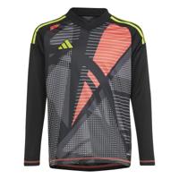 adidas Tiro 24 Competition Keepersshirt Lange Mouwen Kids Zwart Lichtgroen Rood - thumbnail