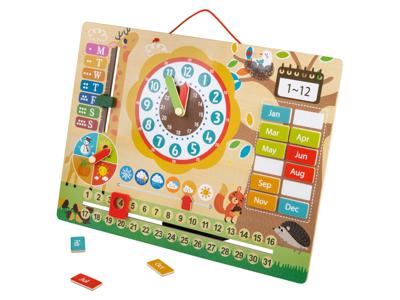 Playtive Houten laptop of magneetklok (Magnetische klok)