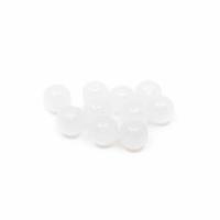 Edelsteen Losse Kralen Witte Jade - 10 stuks (6 mm) - thumbnail