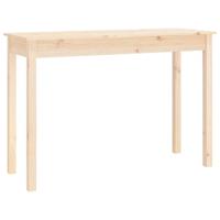 Wandtafel 110x40x75 cm massief grenenhout - thumbnail