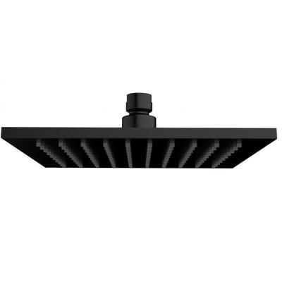 Wiesbaden luxe mess.hoofddouche vierkant 200 mmx8 mm mat-zwart
