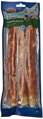 TRIXIE DENTA FUN CHICKEN CHEWING ROLLS 28 CM 3 ST 250 GR TRIXIE DENTA FUN CHICKEN CHEWING ROLLS 28 CM 3 ST 250 GR