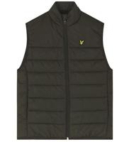 Lyle & Scott Bodywarmer gewatteerd - Olijf groen - thumbnail