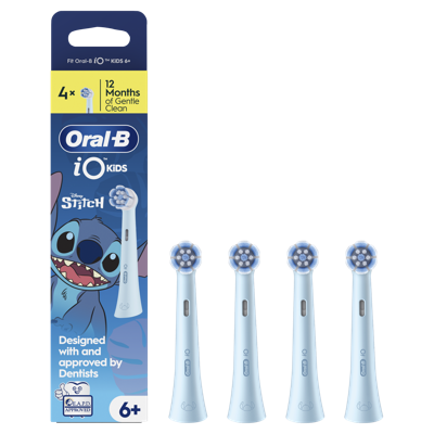 Oral-B iO Kids Disney Stitch +6 4 Opzetborstels