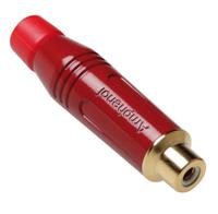 Amphenol ACJR-RED RCA Connector | Female | Rood - thumbnail