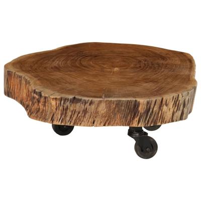 VidaXL Salontafel 60x55x25 cm massief acaciahout