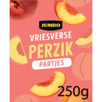 Jumbo Vriesverse Perzik Partjes 250 g - thumbnail