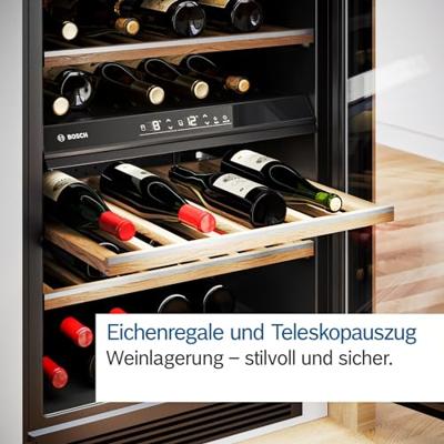 Bosch KWK16ABGB Wijnkoelkast Zwart