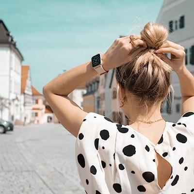 Hama Smartwatch 5910, GPS, waterdicht (fitnesstracker voor hartslag/calorieën, sporthorloge met stappenteller, slaapmonitor, muziekbediening, fitnessarmband voor dames, 6 dagen batterijduur), roze