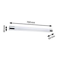 Paulmann Orgon 79713 LED-spiegellamp 10.5 W Warmwit Chroom, Wit - thumbnail