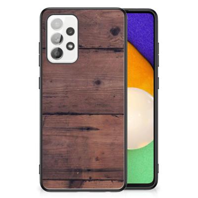 Samsung Galaxy A52 | A52s (5G/4G) Houten Print Telefoonhoesje Old Wood Samsung Galaxy A52 | A52s (5G/4G) Houten Print Telefoonhoesje Old Wood