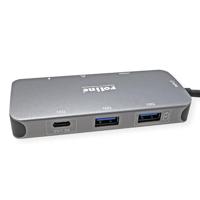 ROLINE USB-C Multiport Docking Station, 4K HDMI, USB-A, USB-C, PD, LAN - thumbnail