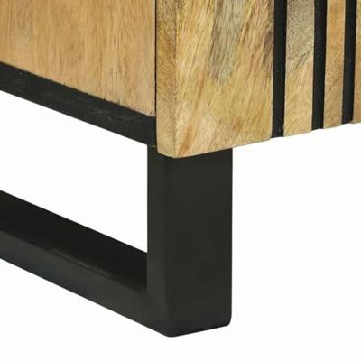 Dressoir Bruin 40 x 33 x 75 cm massief mangohout