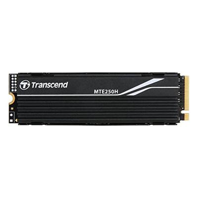 Transcend ts2tmte250h mte250h ssd, 2tb, m.2 2280,pcie gen4x4,nvme, 3d tlc, dram, metal heatsink