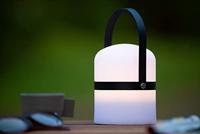 Lucide LITTLE JOE - Oplaadbare Tafellamp Binnen/Buiten - Accu/Batterij - Ø 10 cm - LED Dimb. - 1x0,3W 3000K - IP44 - Zwart - thumbnail