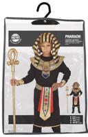 Farao Kostuum Kind Amon Zwart - thumbnail