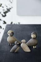 Kay Bojesen Animals Mussen 2 stuks hout 6 cm - thumbnail