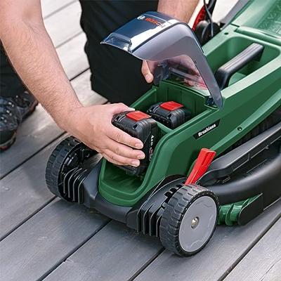 Bosch Groen Accumaaier UniversalRotak | 2x18V-37-550 | Zonder accu&apos;s en lader - 06008B9E01