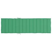 Ligbedkussen 200x60x3 cm oxford stof groen - thumbnail