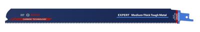Bosch Accessories 2608900377 Expert Medium-Thick Tough Metal S 1255 HHM reciprozaagblad, 1 stuk Zaagbladlengte 300 mm 1 stuk(s) Bosch Accessories 2608900377 Expert Medium-Thick Tough Metal S 1255 HHM reciprozaagblad, 1 stuk Zaagbladlengte 300 mm 1 stuk(s)