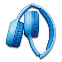 Lenco HPB-110BU Over Ear koptelefoon Bluetooth Blauw - thumbnail