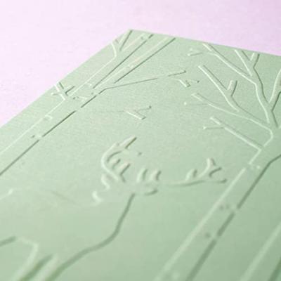 Vaessen Creative • embossing folder hert in bos