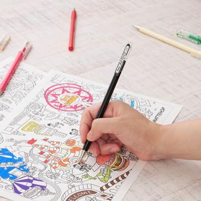 Gelschrijver pentel k110 mattehop m zwart | 12 stuks