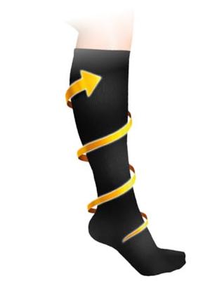 Lucovitaal Koper Geweven Compressie Steun Sokken Zwart 42-47 Lucovitaal Koper Geweven Compressie Steun Sokken Zwart 42-47