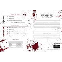 Vampire: The Masquerade 5th Edition RPG Journal Expanded Character Sheet Journal *Englische Version* - thumbnail
