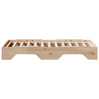 Bedframe zonder matras stapelbaar 90x200 cm massief hout - thumbnail