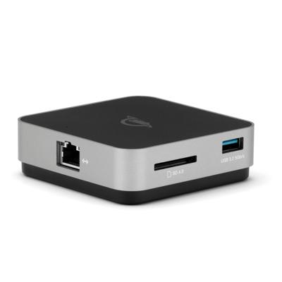 OWC Travel Dock 6-Port 100W Space Gray (ethernet)