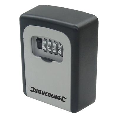 Silverline Sleutelkluis voor 2 Sleutels met Cijferslot Zwart