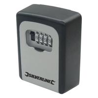 Silverline Sleutelkluis voor 2 Sleutels met Cijferslot Zwart - thumbnail