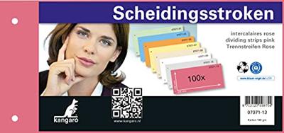Kangaro 07071-13 Scheidingsstrook 2-gaats 120x225 180g RC Roze