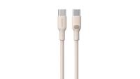 Havit CB6284 - USB Type C naar USB Type C-kabel, 2,0 m (beige) - thumbnail
