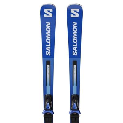 Salomon E S/Race SL 10 + Mi12 GW F80 Ski Race Blue/White 165